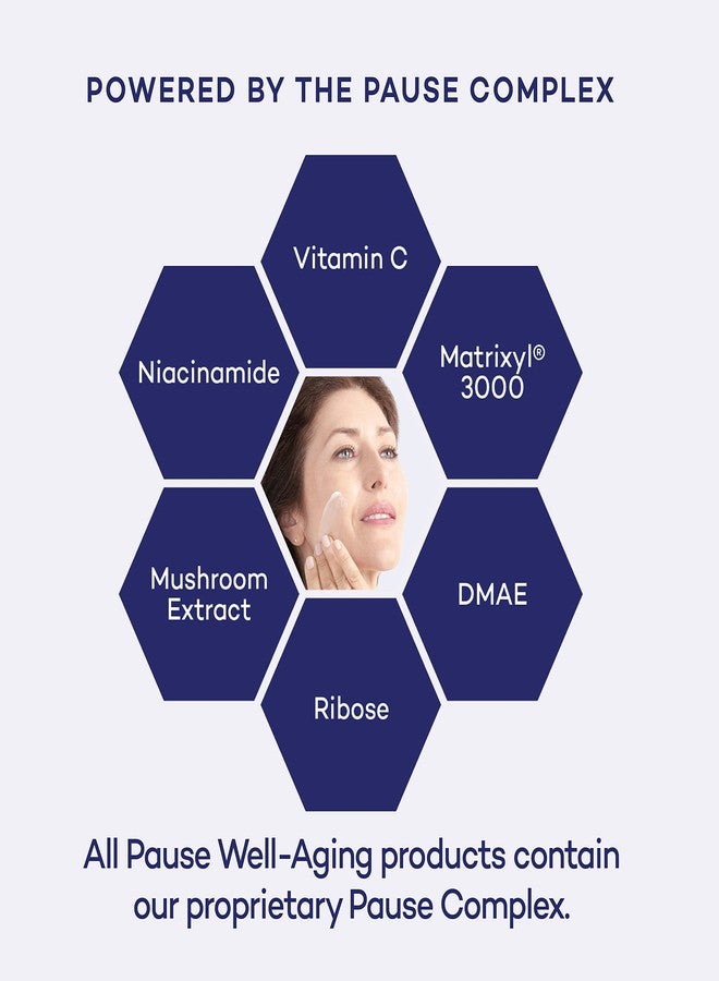 Pause Well Aging Detox Serum - Skin Care For Menopausal Women - Clarifies and Unclogs Pores - Skin Firming Serum That Lifts and Brightens - Balancing Serum For Fine Lines and Wrinkles - 1 fl oz - Image 3